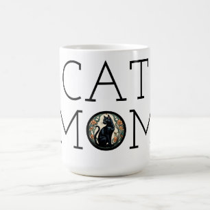 Caneca De Café Cat Mãe Black Cat Coffee Mug