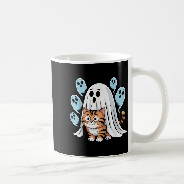 Caneca De Café Cat Meme Funny Soky Halloween Kitty  (Direita)