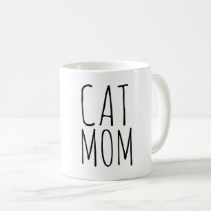 CANECA DE CAFÉ CAT MOM