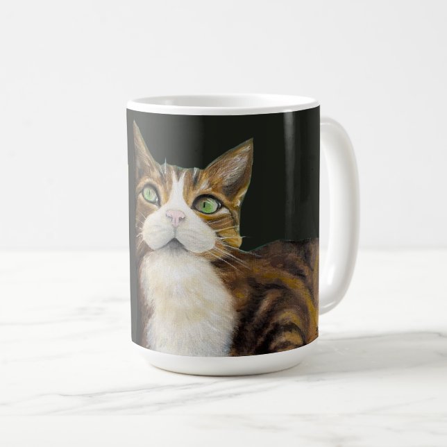 Caneca De Café Cat mug fluff you (Frente Esquerda)