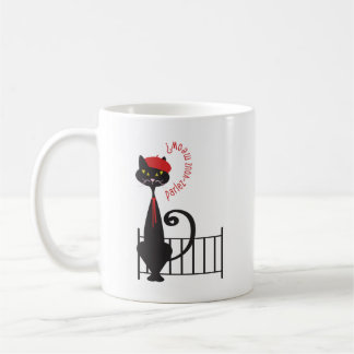 Caneca De Café Cat Mug - Parlez-Vouz Meow?