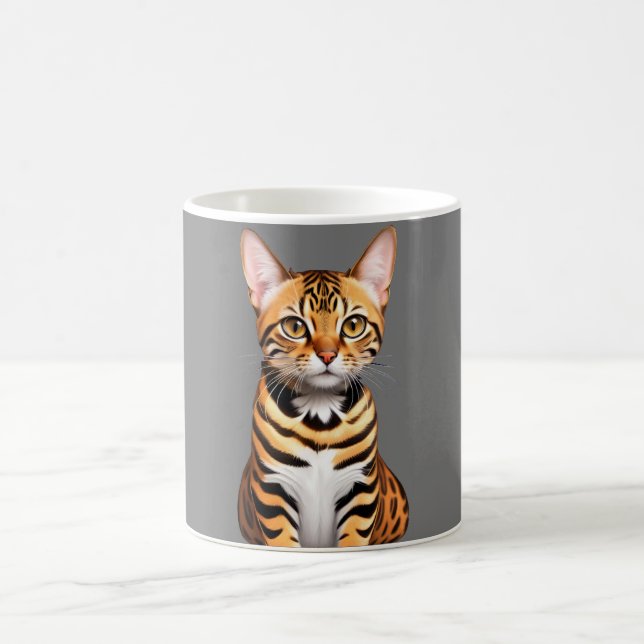 Caneca De Café Cat Mugs - Edição Bengala (Centro)