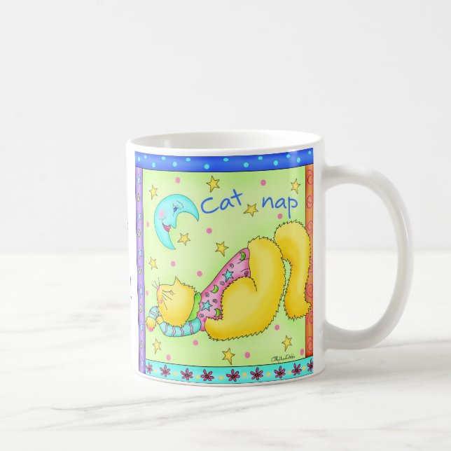 Caneca De Café Cat Nap Mug - O Nap acabou (Direita)