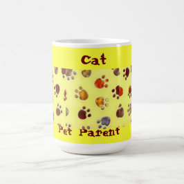 Caneca De Café Cat Pet Parent
