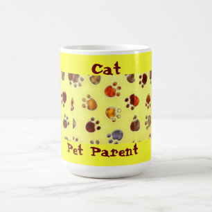 Caneca De Café Cat Pet Parent