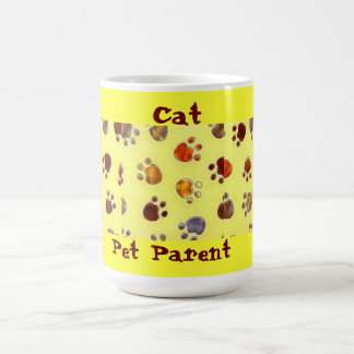 Caneca De Café Cat Pet Parent