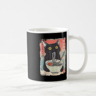 Caneca De Café Cat Ramen Noodle Anime Japonês Ramen Kawaii