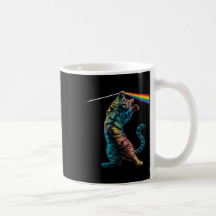 Caneca De Café Cat Rock Music Concert Banda Rock Cat