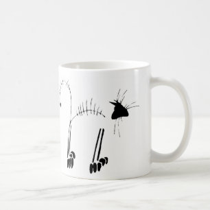 Caneca De Café Cat Skeleton
