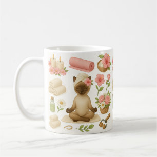 Caneca De Café Cat Spa Pensada para Alojadores de Gato
