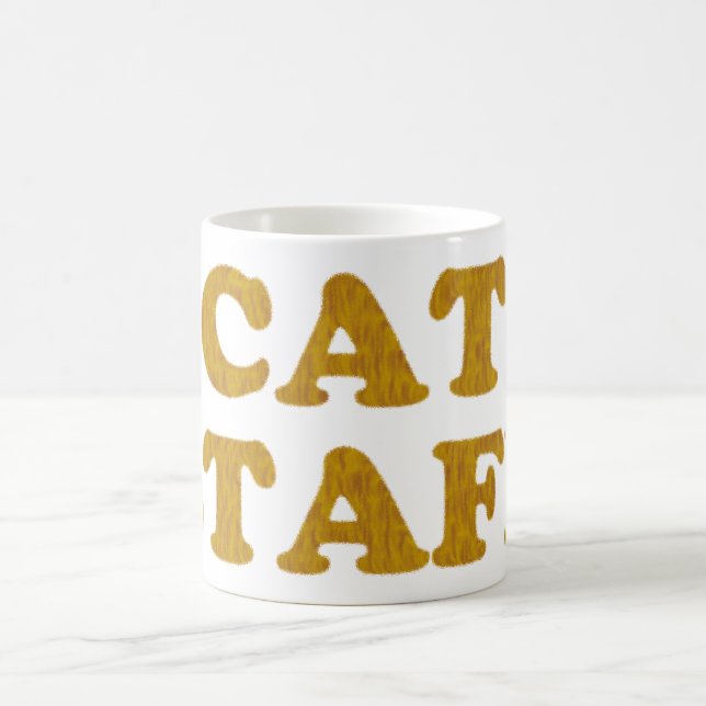 Caneca De Café cat staff (Centro)