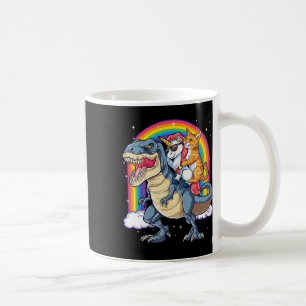Caneca De Café Cat Unicorn Andando Dinossauro T Rex Kitten Lover 