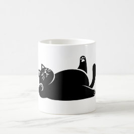 Caneca De Café *Cat Yoga #11 Arte Digital