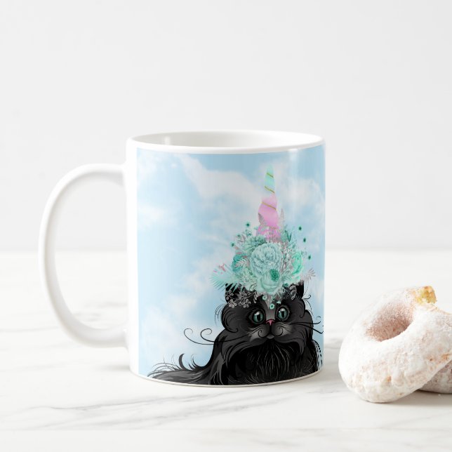 Caneca De Café Catacorn de Niya (Com Donut)