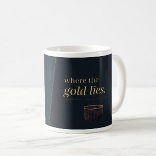 Caneca De Café Catacumbas de Ouro Retrato Egípcio Citação Literár