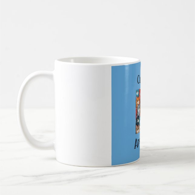 Caneca De Café Cataholics anonus, Classic Mug, 325 ml (Esquerda)