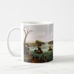 Caneca De Café Cataratas de Saint Anthony por Henry Lewis