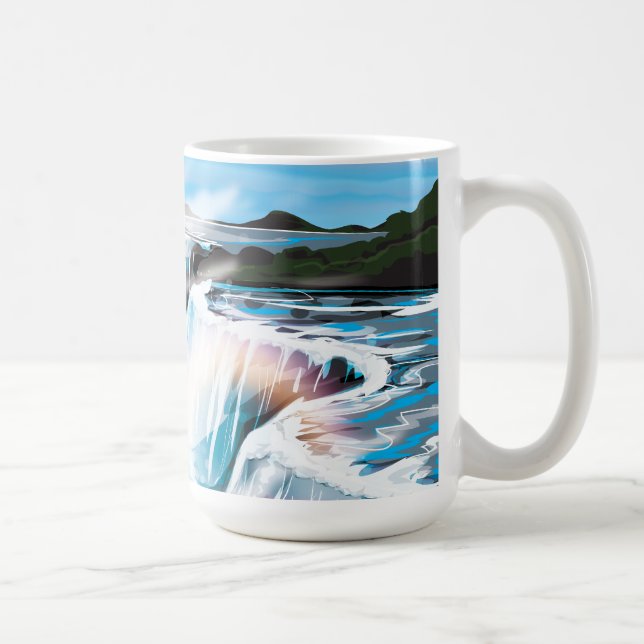 Caneca De Café Cataratas do Niágara (Direita)