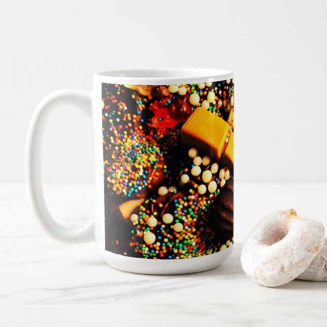 Caneca De Café Catástrofe de doces (Com Donut)