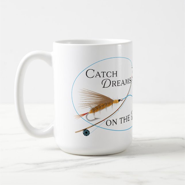 Caneca De Café Catch dreams on the fly "Stimulator" (Esquerda)