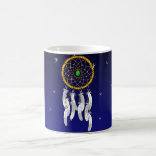 Caneca De Café Catcher de Sonhos--Esmeralda