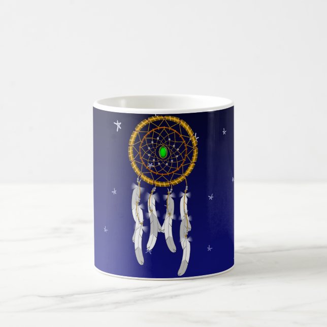 Caneca De Café Catcher de Sonhos--Esmeralda (Centro)