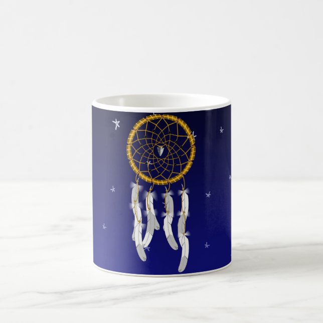 Caneca De Café Catcher de Sonhos--Hematita (Centro)