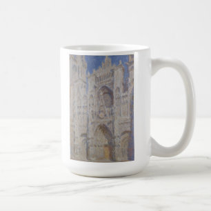 Caneca De Café Catedral de Claude Monet Rouen a luz solar