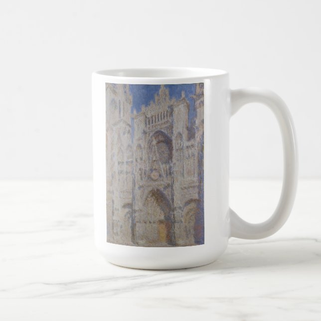 Caneca De Café Catedral de Claude Monet | Rouen a luz solar (Direita)