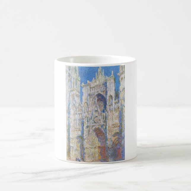 Caneca De Café Catedral de Rouen (Luz do Sol), Monet (Centro)