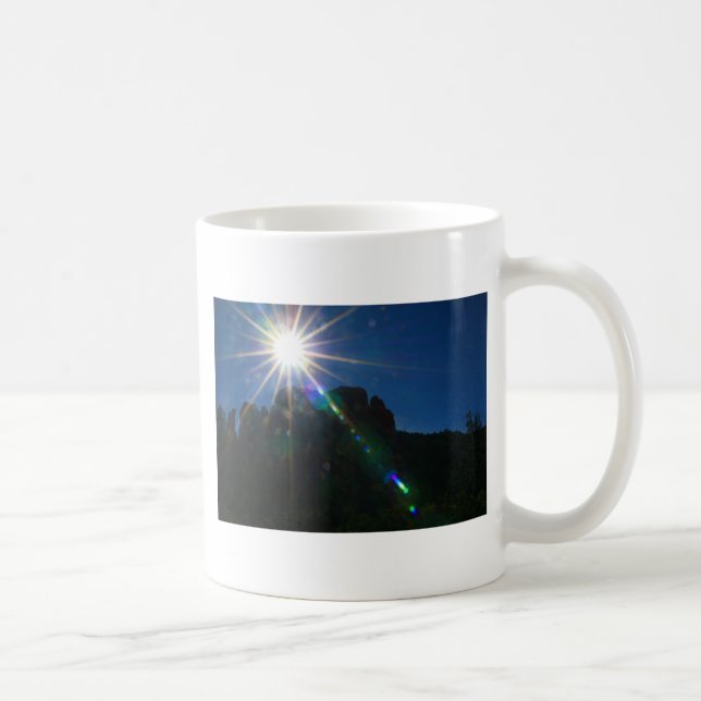 Caneca De Café Catedral Rock Vortex horizontal (Direita)