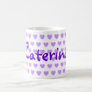 Caneca De Café Caterina no roxo