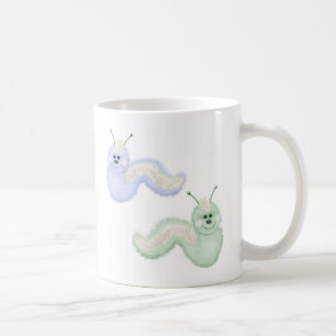 Caneca De Café Caterpillers distorcido