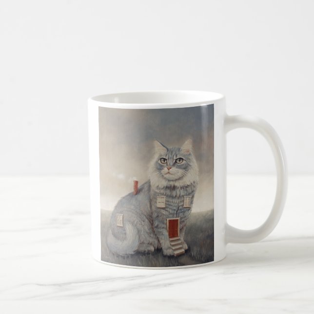 Caneca De Café Cathouse (Direita)