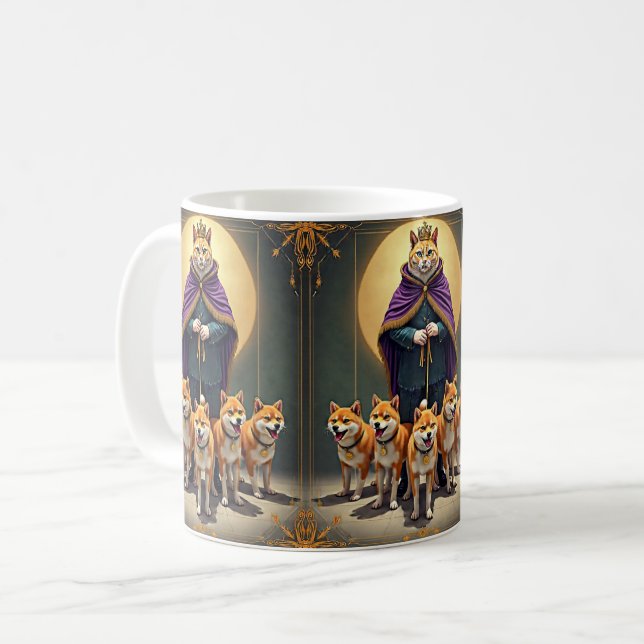 Caneca De Café CatKing (Frente Esquerda)