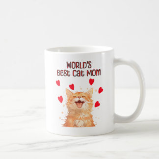 Caneca De Café CatMãe Mug, gato engraçado, presentes para ela, ca