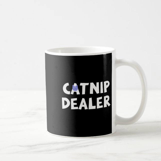 Caneca De Café Catnip Er Funny Cat  (Direita)