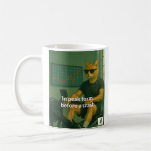 Caneca De Café Catpitalista: Investidor de Desempenho Máximo