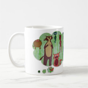 Caneca De Café Cats & Coffee Mug!