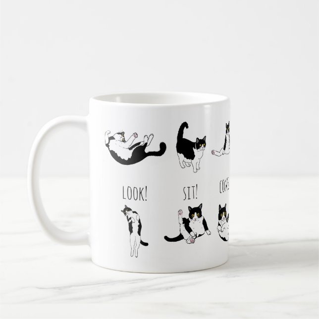 Caneca De Café cat's obedience mug (Esquerda)