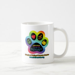 Caneca De Café Catstock 2012