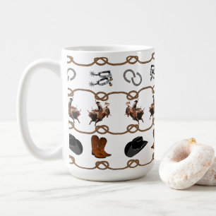 Caneca De Café Caubói Country Western