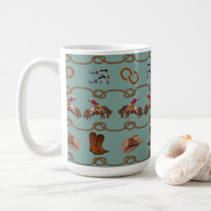 Caneca De Café Caubói Country Western