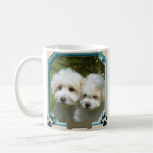 Caneca De Café Cavachon Mug, Foto Personalizada De Cão