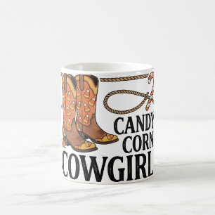 Caneca De Café Cavaleira de Milho Doce Halloween Ocidental