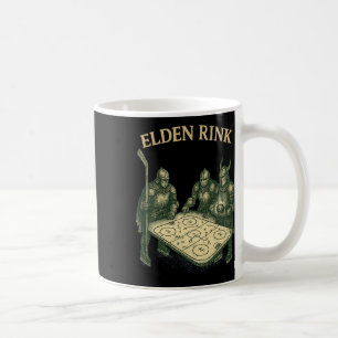 Caneca De Café Cavaleiro engraçado de Elden Rink paródia de Rpg d