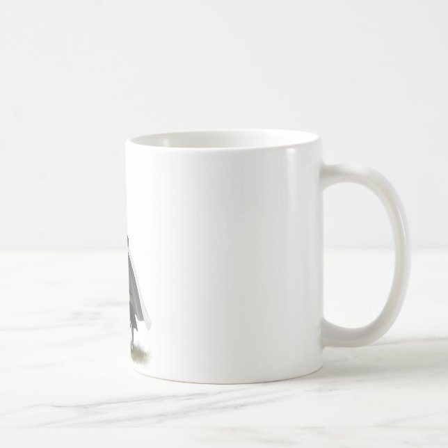 Caneca De Café Cavaleiro montado Templar (Direita)