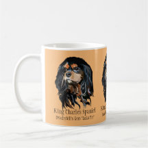 Cavaleiro Personalizado Rei Charles Spaniel Mug