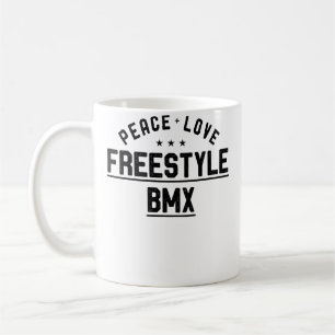 Caneca De Café Cavaleiro Wo Paz Amor FreeBmx FreeBmx
