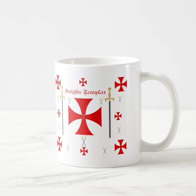 Caneca De Café Cavaleiros Templar (Direita)